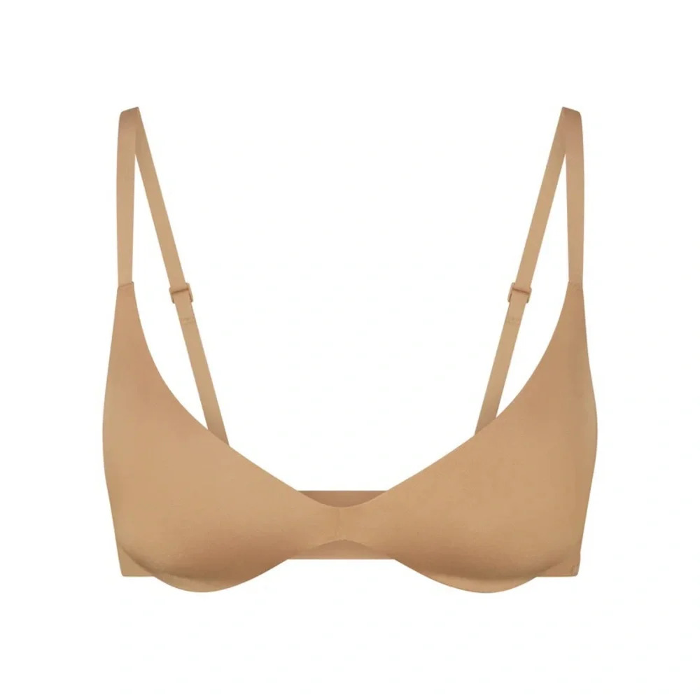 NWT SKIMS WIRELESS FORM SUPER PUSH-UP BRA OCHRE 36H